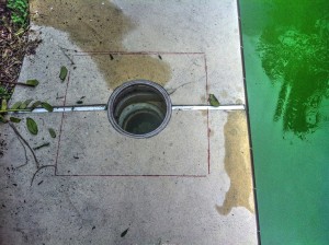 replace skimmer inground pool